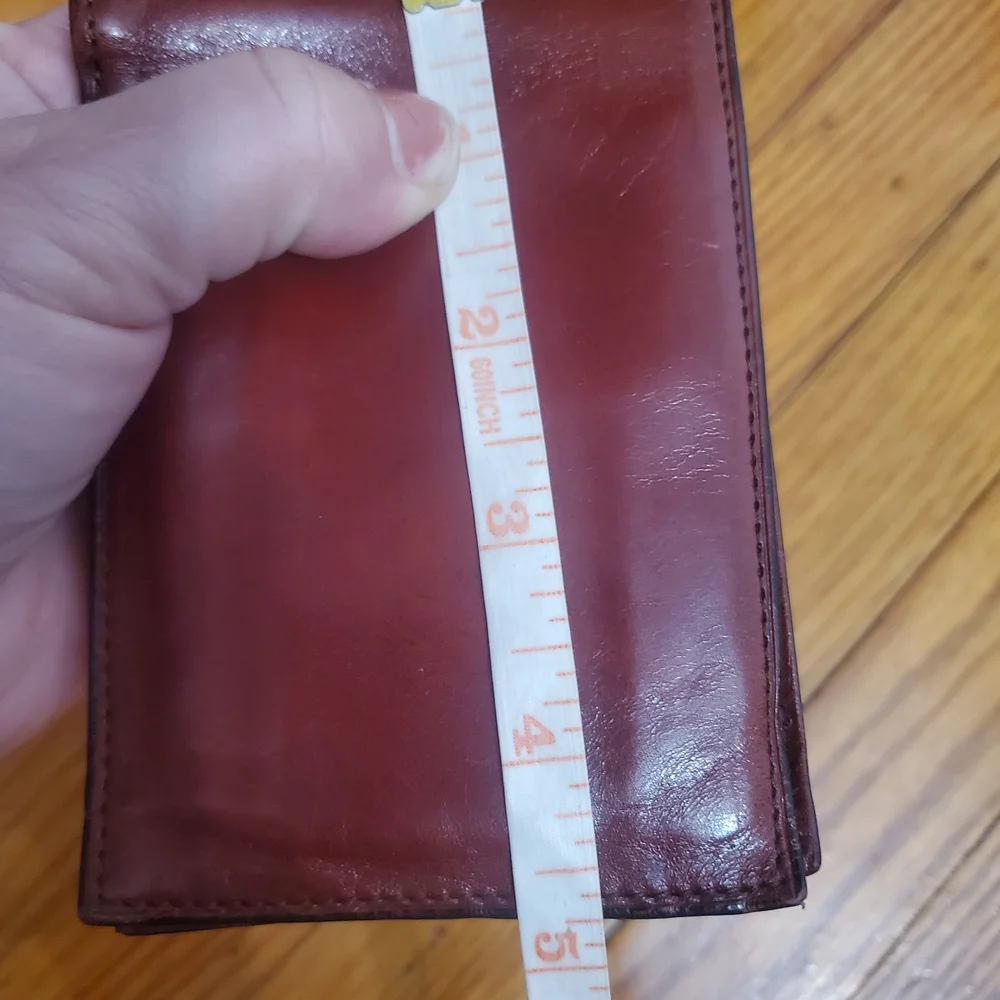 Bosca Men's Leather Wallet - Rich Brown